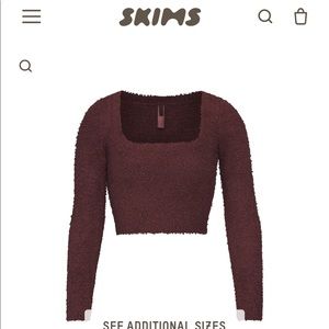 Skims Cozy Set never worn!